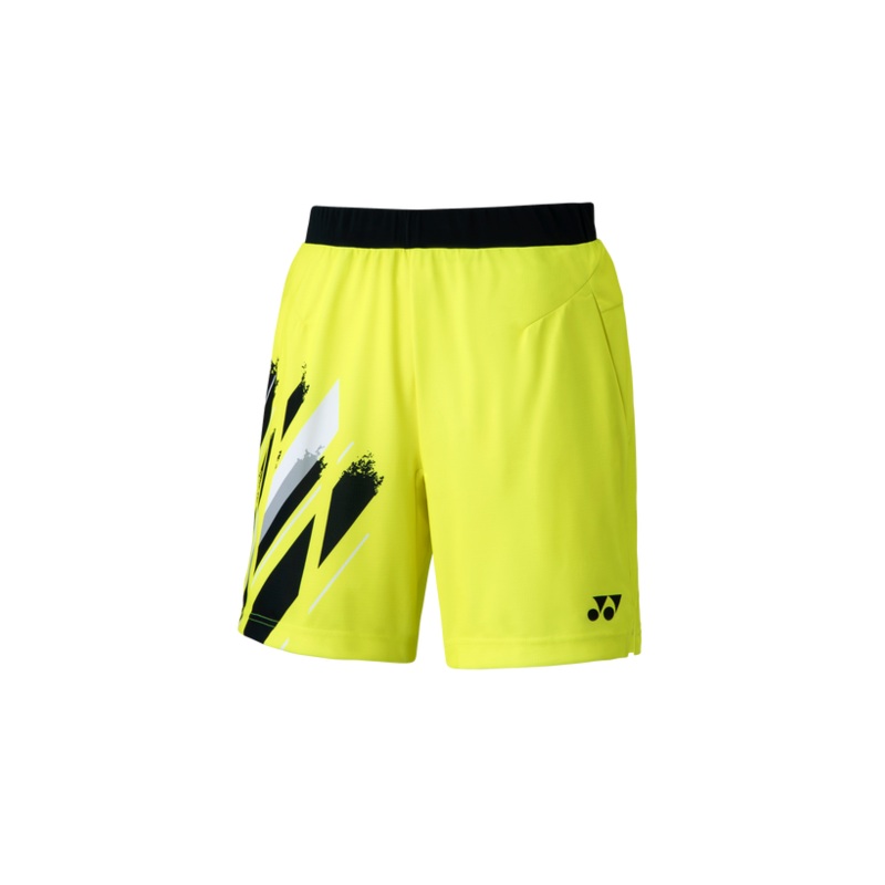 Yonex 15117 Tournament Style Men’s Shorts (Yellow)