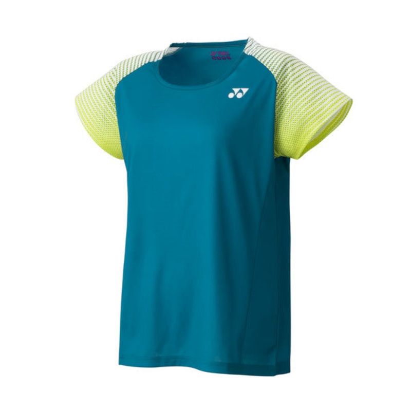 Yonex 16446 Women’s Crew Neck Tournament T-shirt (Marine)