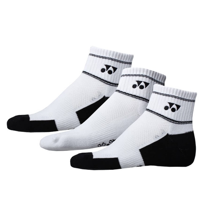 Yonex 8423 Assorted Crew Socks (Pack of 3)