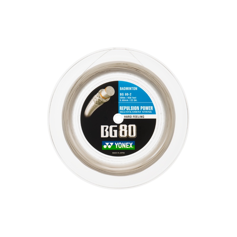 Yonex BG80 Badminton String Reel (200m)
