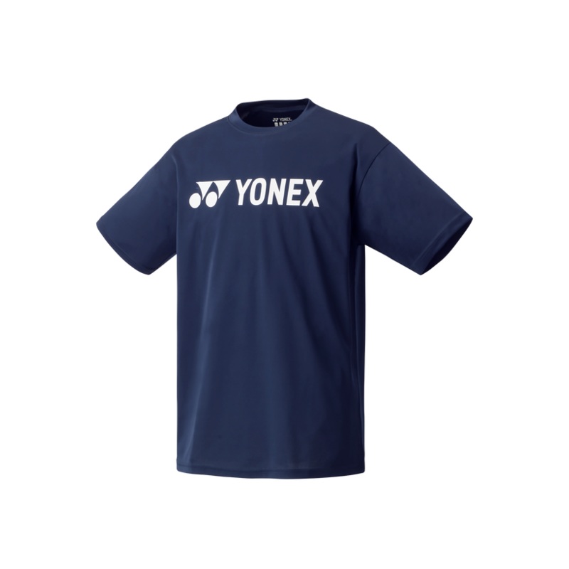 Yonex YM0024 Club/Team Men’s Crew Neck T-shirt (Navy Blue)