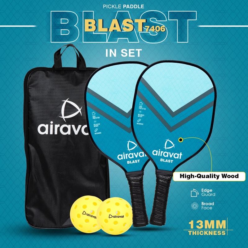 BLAST WOODEN PICKLEPADDLE  – 7406 ( SET )