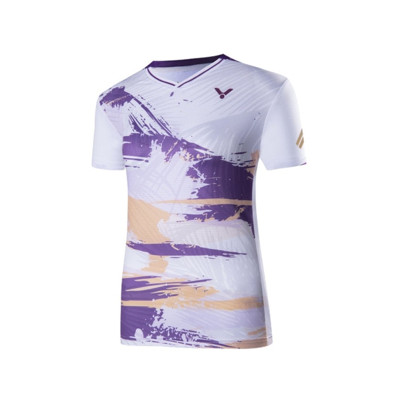 Victor T-36000 J Women’s Badminton Game T-shirt (Lilac)