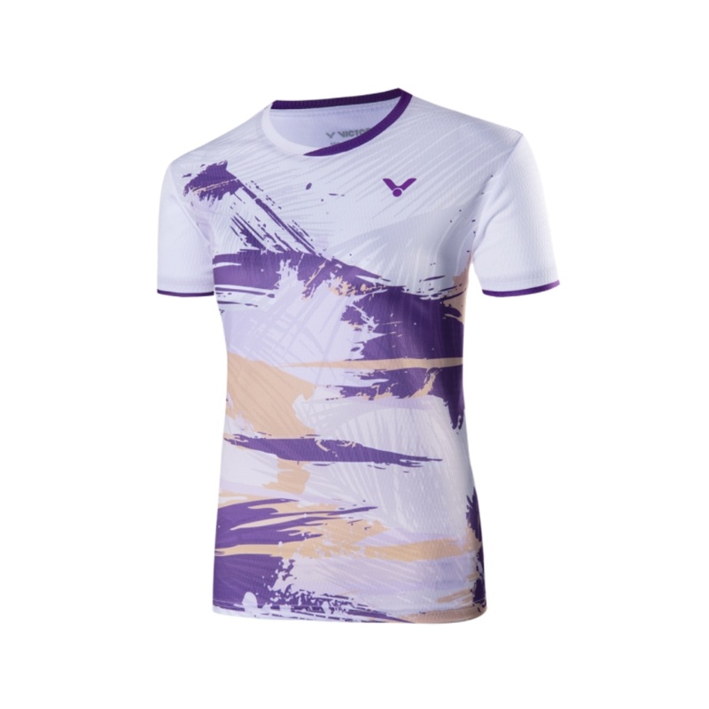 Victor T-36000TD J Women’s Badminton Game T-shirt (Lilac)