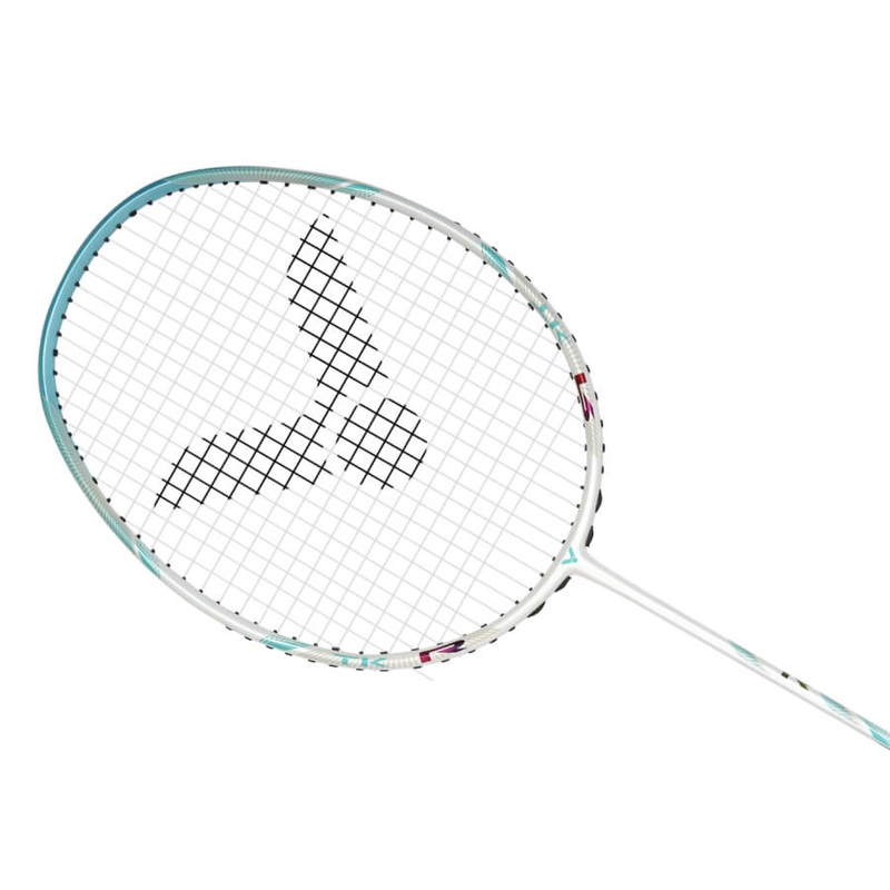 Victor Thruster K R (TK-R) Badminton Racket (White)