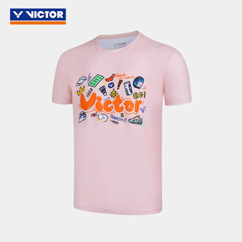 Victor Unisex Badminton Sports Shirt T-50032 I Pink