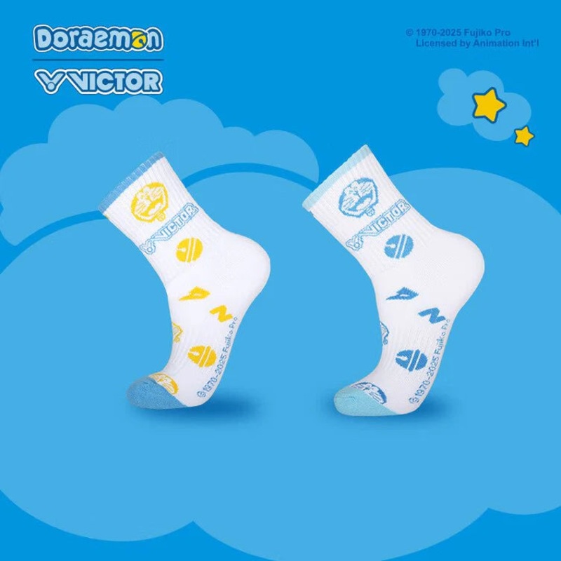 Victor X Doraemon Sports Socks SK513DRM
