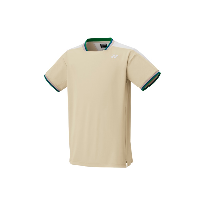 Yonex 2025 Unisex Crew Neck Shirt 10648EX Ice Beige