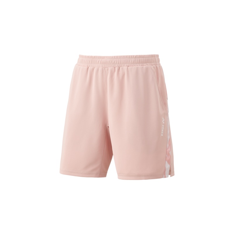 Yonex 2025 Unisex Knit Shorts 15211EX Smoke Pink