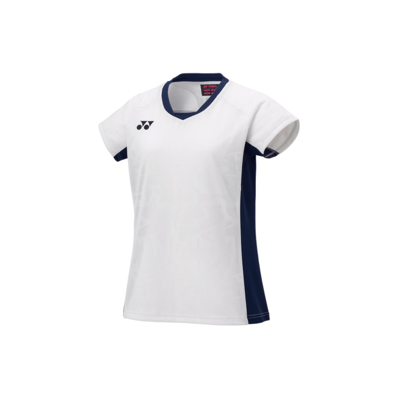 Yonex 2025 Women’s Crew Neck Shirt 20848EX White