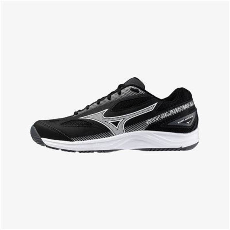 (Clearance) Mizuno Wave Sky Blaster 3 Badminton Shoes Black/White/Ebony