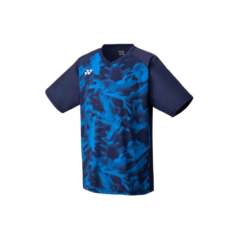Yonex 2025 Men’s Crew Neck Shirt YM0033EX Navy Blue