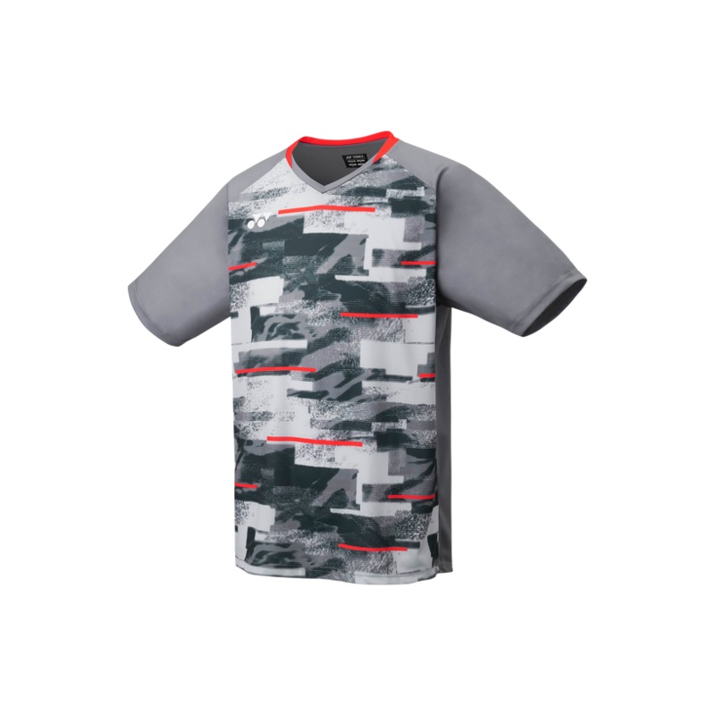 Yonex 2025 Men’s Crew Neck Shirt YM0034EX Gray