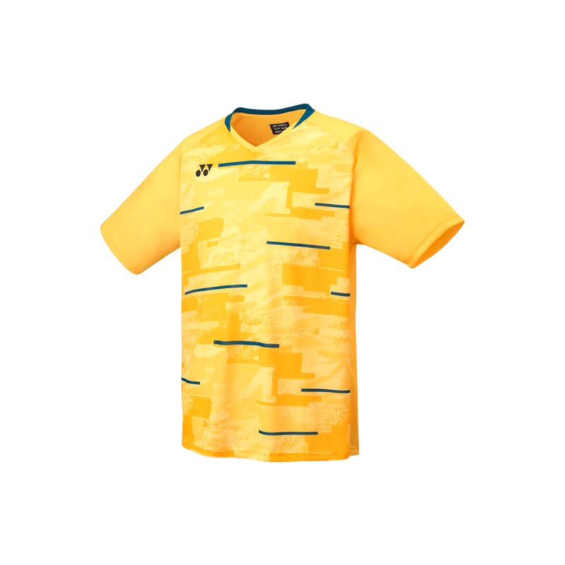 Yonex 2025 Men’s Crew Neck Shirt YM0034EX Soft Yellow