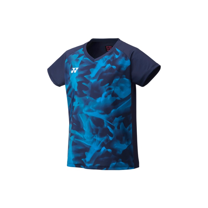 Yonex 2025 Women’s Crew Neck Shirt YW0033EX Navy Blue