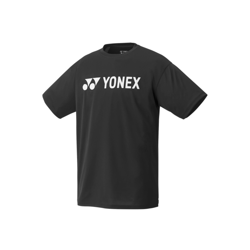 Yonex YM0024 Club/Team Men’s Crew Neck T-shirt (Black)
