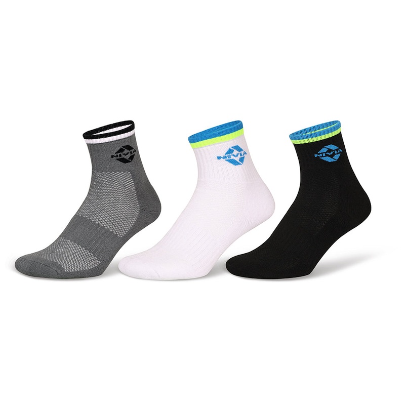 Foot Compress (Pack Of 3)|Ankle|High Ankle|Multicolor