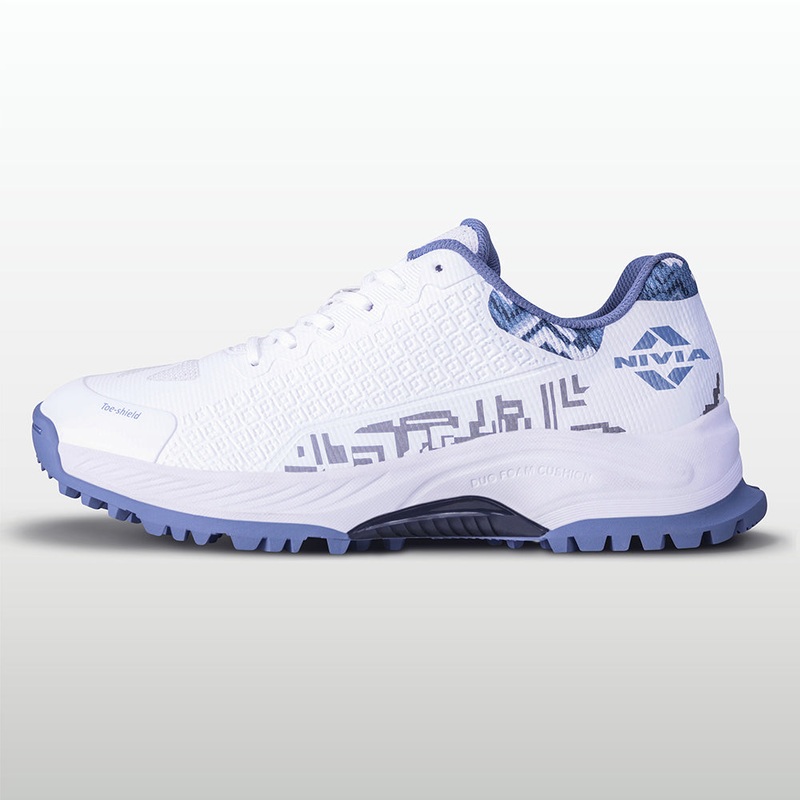 Crick 1000 2.0 Cricket Shoes|6|7|8|9|10|11|WHITE/NAUTICAL BLUE|WHITE/FLINT STONE|WHITE/GULF COAST