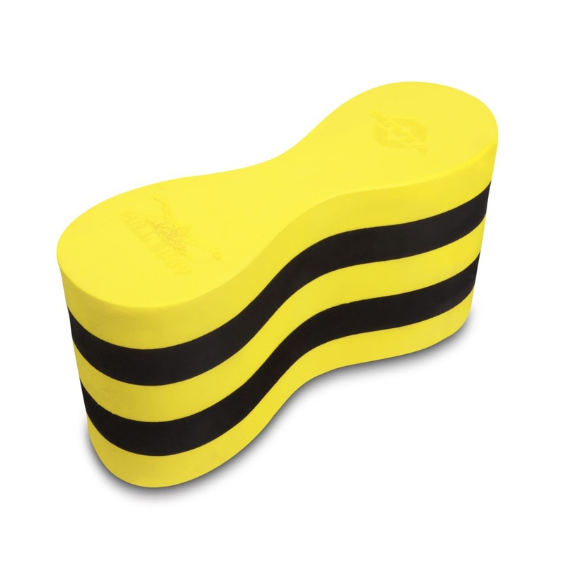Swimming Pullbuoy For Kids/Adults – Yellow/Black