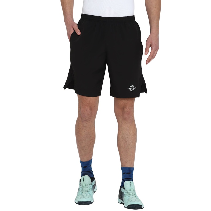Nivia Hy-Court Shorts|XS|S|M|L|XL|XXL|Black|Dark Grey|Navy Blue