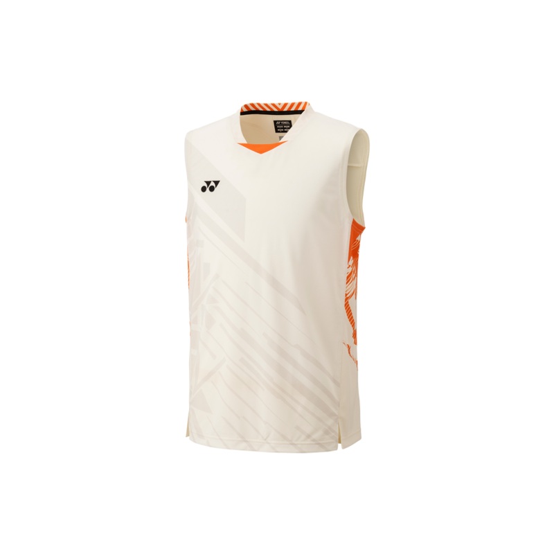 Yonex 2025 Men’s Sleeveless Top 10643YX Cream