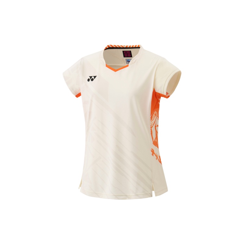Yonex 2025 Women’s Crew Neck Shirt 20858YX Cream