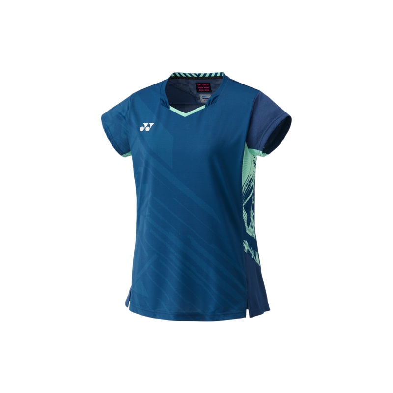 Yonex 2025 Women’s Crew Neck Shirt 20858YX Ink Blue