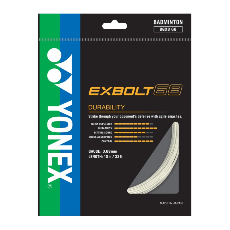 Stringing Service|Yonex BG65 (White)|Yonex BG65 (Amber)|Yonex BG65 (Yellow)|Yonex BG65 (Orange)|Yonex BG65 (Royal Blue)|Yonex BG65 (Black)|Yonex BG65 Titanium (White)|Yonex BG65 Titanium (Lemon Yellow)|Yonex BG65 Titanium (Red)|Yonex BG65 Titanium (Pink)|