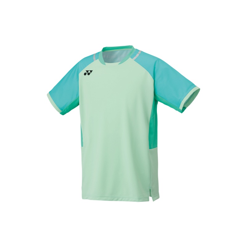 Yonex 2025 Men’s Crew Neck Shirt 10633YX Peppermint