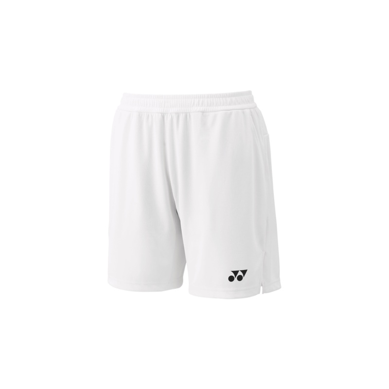 Yonex 2025 Men’s Knit Shorts 15202EX White