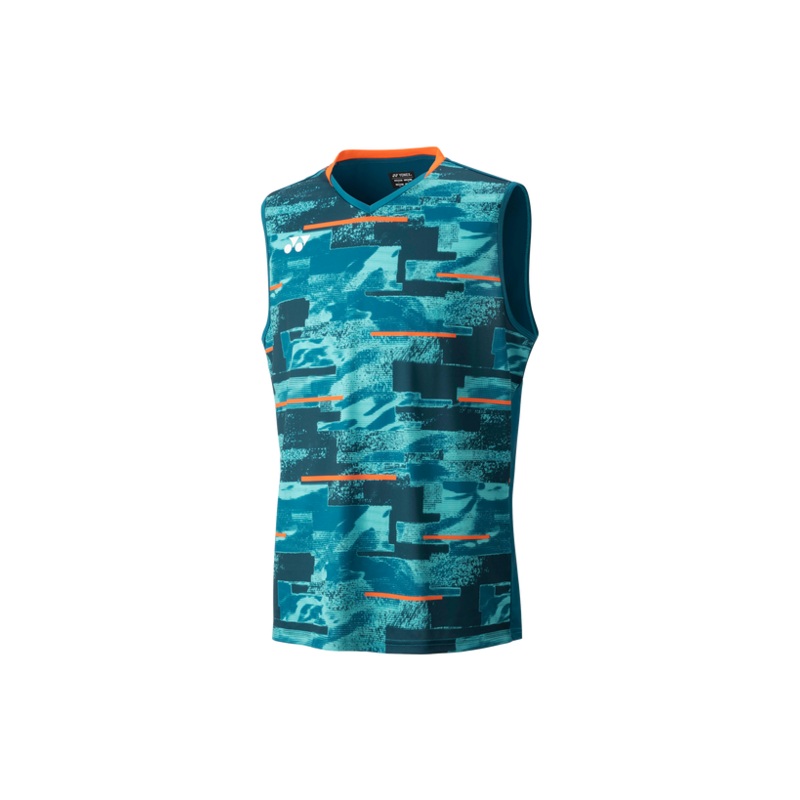 Yonex 2025 Men’s Sleeveless Top YM0035EX Blue Green