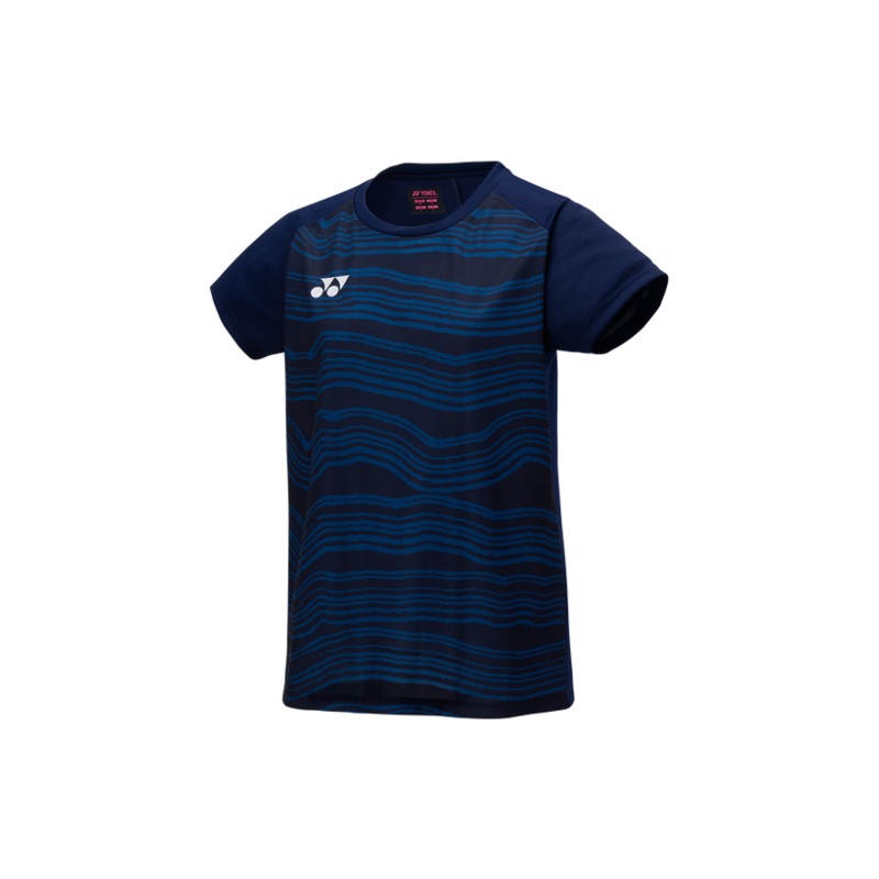 Yonex 2025 Women’s Crew Neck Shirt YW0050EX Dark Navy