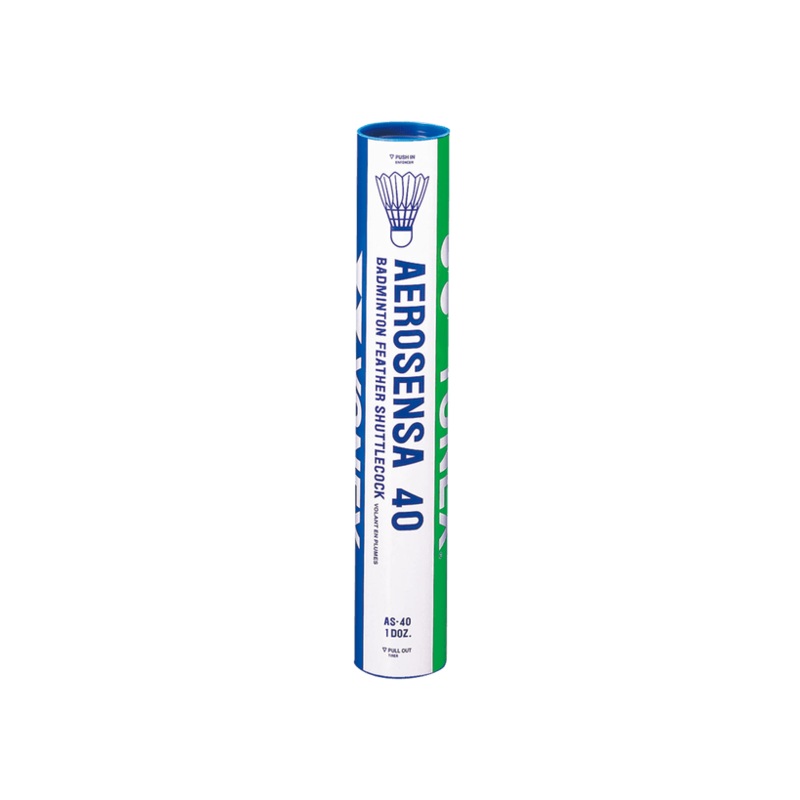 Yonex Aerosensa 40 Championship Tournament Feather Badminton Shuttlecocks (AS-40)