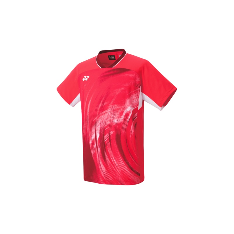 Yonex Men’s Crew Neck Shirt 10568 (Pearl Red)