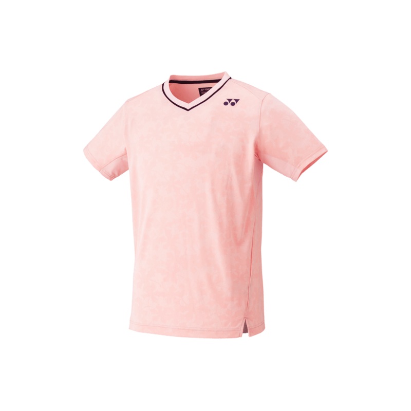Yonex Men’s Crew Neck Shirt Slim Fit 10451 (French Pink)