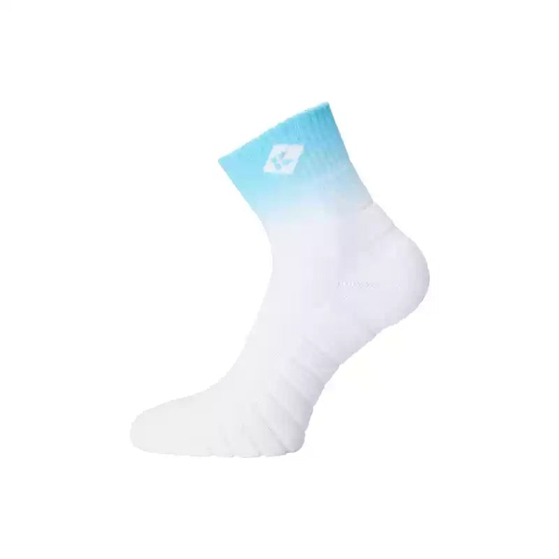Kumpoo Badminton Socks KSO-406 Ombre Blue