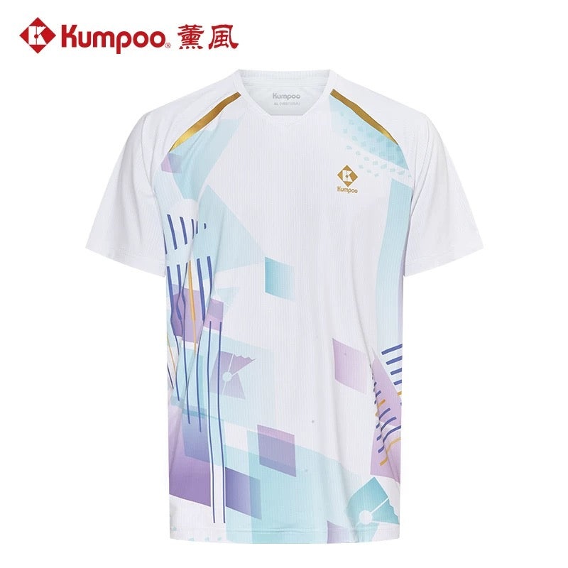 Kumpoo Apparel MEN KW-4109 White (See Size Chart)