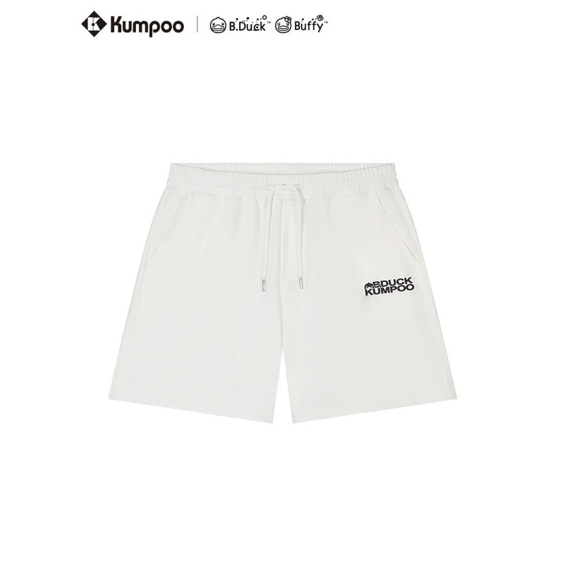 Kumpoo Apparel Unisex KKU-2058 B.DUCK Short White (See Size Chart)