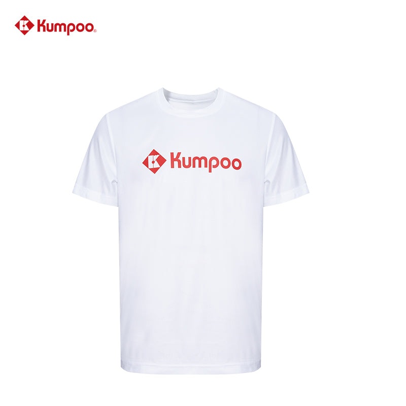 Kumpoo Apparel Unisex KW-3002 T-Shirt White (See Size Chart)