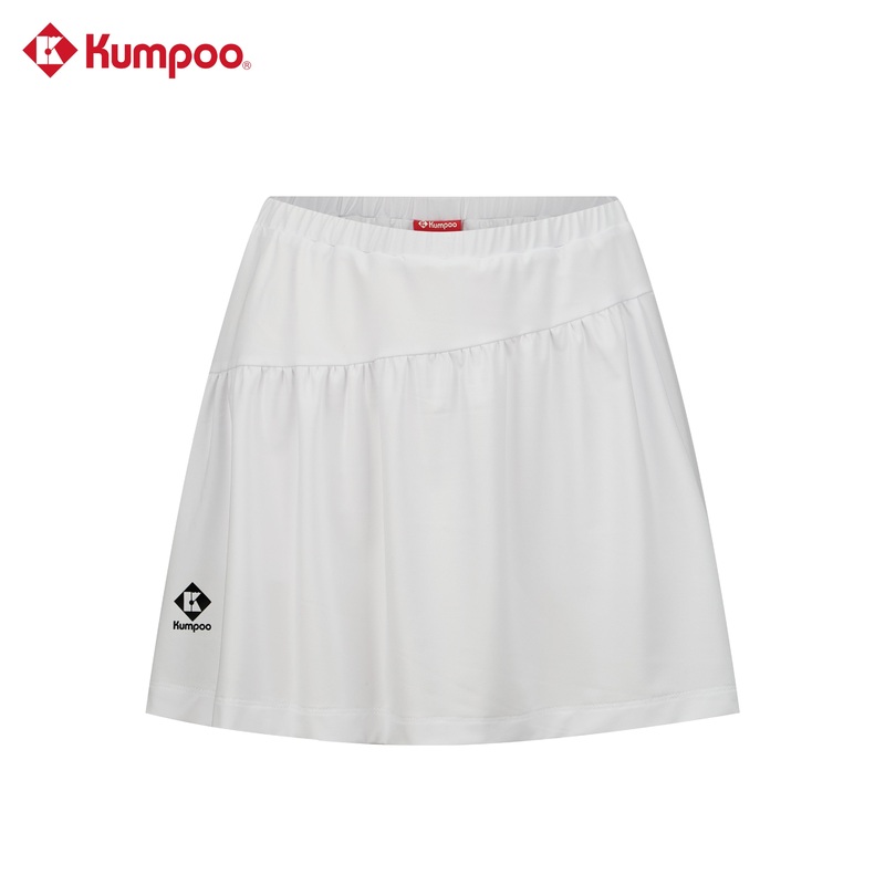 Kumpoo Apparel Women K241W-7042 Skirt White (See Size Chart)