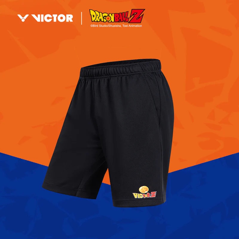 Victor X Dragon Ball Z Knitted Shorts T-505DBZ Black UNISEX