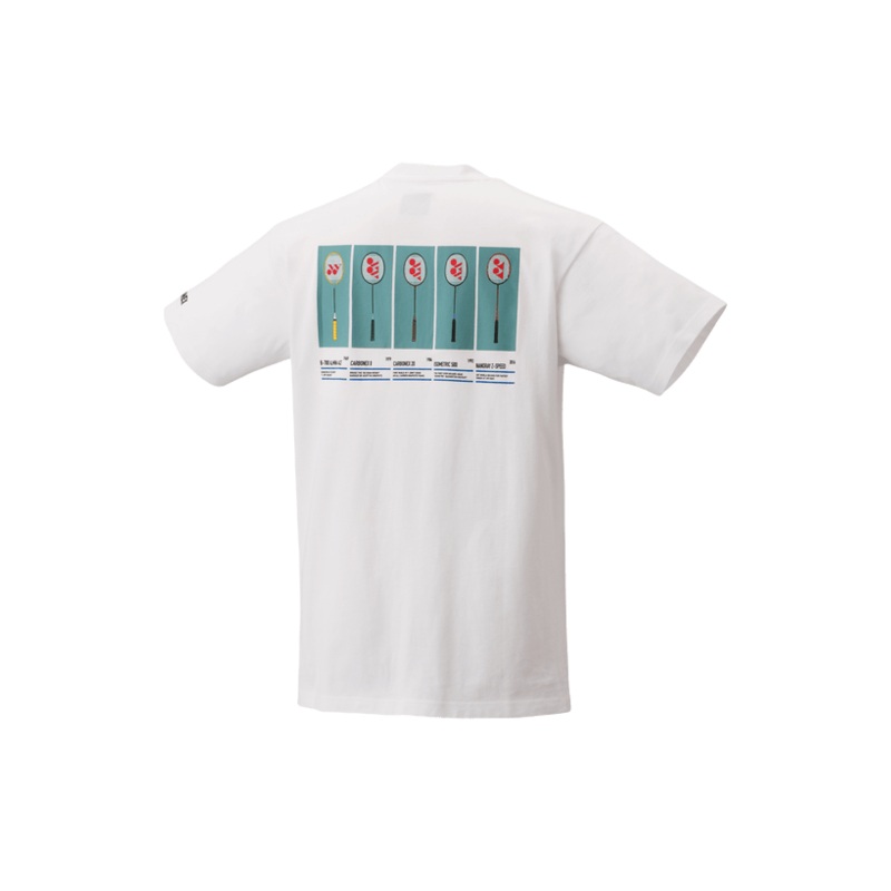 Yonex Men’s T-Shirt 16558 (White) – 75th Limited Edition