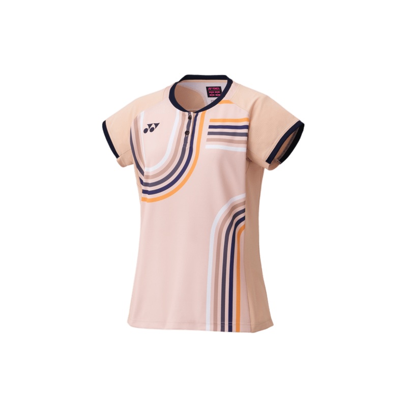 Yonex Women’s Crew Neck Shirt 20854 (Pink Beige)