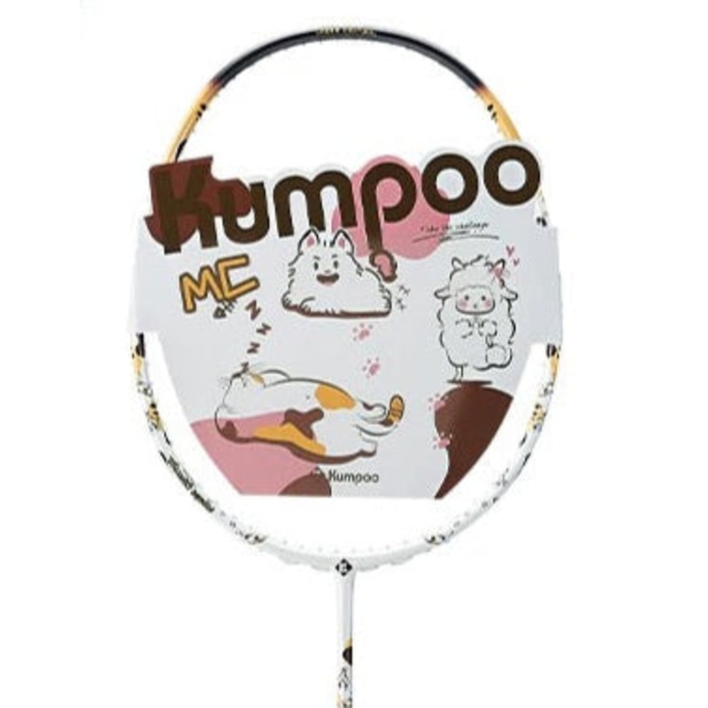 Kumpoo MC88 Badminton Racket 4UG5 Brown (All Set)