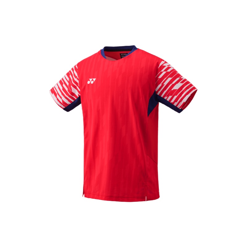 Yonex Men’s Crew Neck Shirt 10644 (Clear Red)