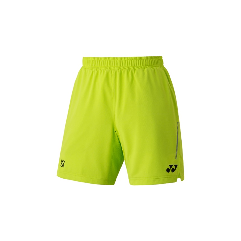 Yonex Men’s Knit Shorts 15227 (Fresh Lime) – VA Edition