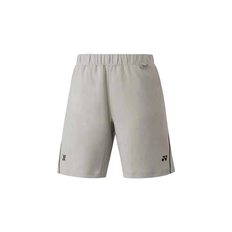 Yonex Men’s Sweat Shorts 30103 (Grayish Beige) – VA Edition