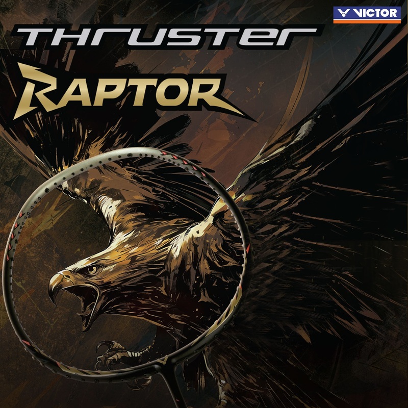 (Free String) Victor Thruster K Raptor Badminton Racquet 4UG5 Green Wraith