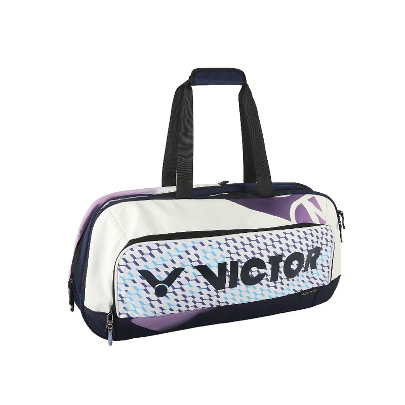 Victor Rectangular Badminton Racket Bag BR9613 AJ White/ Purple