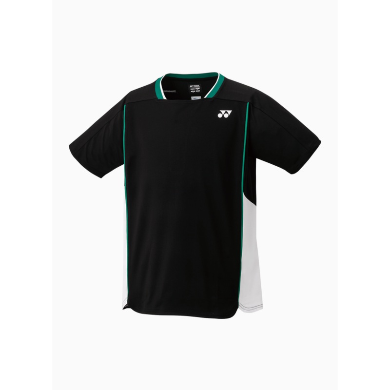Yonex 2025 Mens Crew Neck Shirt 10627EX Black